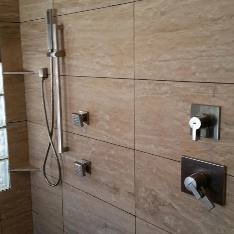 Shower fixture installation for Water Heater Replacement in Jessup